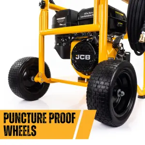 JCB Petrol Pressure Washer 4000psi / 276BAR Annovi Reverberi Triplex AR pump 15L/min Flow Rate 457cc JCB Engine  JCB-PW15040P