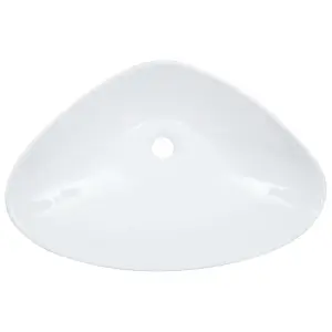 Berkfield Wash Basin 58.5x39x14 cm Ceramic White