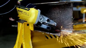 Dewalt DCG405FN 18v Brushless Cordless 125mm Flathead Angle Grinder + Dust Guard