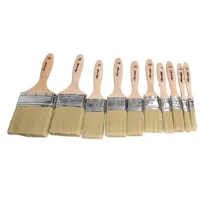 10pc Paint Brush Set Painters and Decorators Decorating Brush 12 - 100mm Width