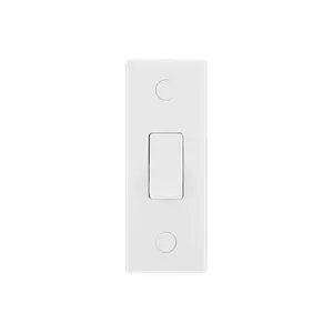 BG White 20A 2 way 1 gang Architrave Switch