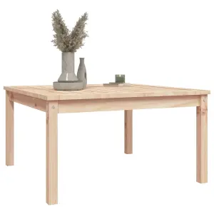 Berkfield Garden Table 82.5x82.5x45 cm Solid Wood Pine