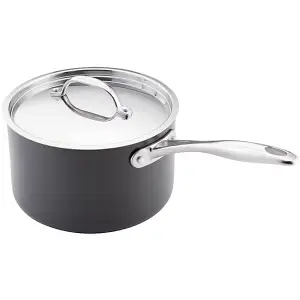 Stellar 6000 Hard Anodised 20cm Saucepan