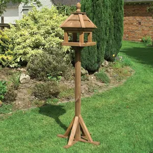 Rowlinson Lechlade Timber Bird Table