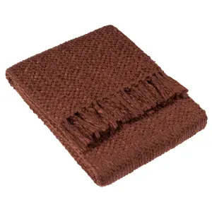 HOEM Morni Woven Yarn Tasselled Throw