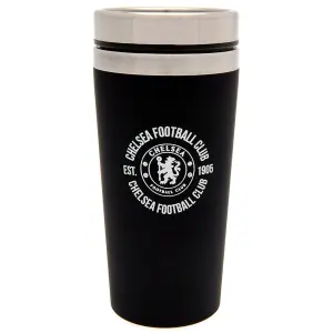 Chelsea FC Executive Travel Mug Black (One Size)