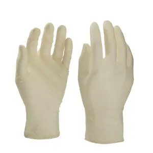 Latex Disposable gloves Medium, Pack of 10