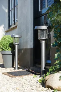 Luxform Pollux Intelligent Solar LED Post Light