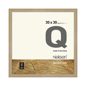 nielsen Quadrum 30 x 30cm Oak Wooden Picture Frame