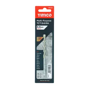 Timco - TCT Multi-Purpose Drill Bit (Size 6.0 x 100 - 1 Each)