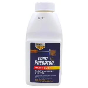 Bartoline Paint Predator Heavy Duty Paint and Varnish Stripper 500ml (Pack of 3)