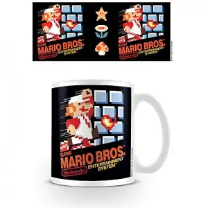 Super Mario NES Cover Mug Multicoloured (One Size)