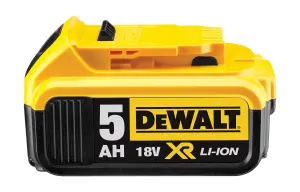 DeWalt XR 18V 5Ah Li-ion 5Ah Battery - DCB184-XJ