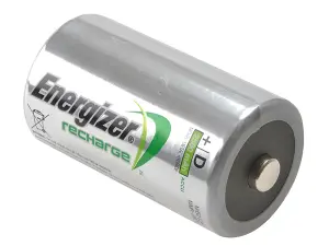 Energizer S639 Recharge Power Plus D Cell Batteries RD2500 mAh (Pack 2) ENGRCD2500