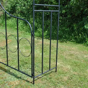 Metal Kingsbere Garden Arch with Gate