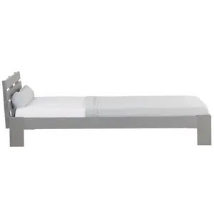 Mirielle Solid Wood Bed Grey / 90 x 200 cm