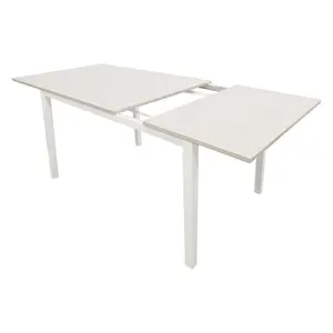 Felecia Extendable Dining Table White