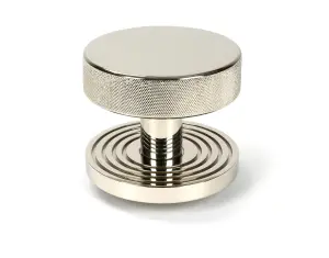 From The Anvil Polished Nickel Brompton Centre Door Knob (Beehive)