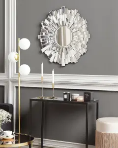 Beliani Glam Wall Mirror VIRE Silver