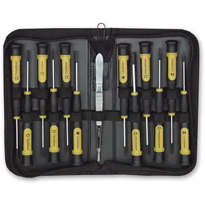 Proxxon MICRO-DRIVER Screwdriver Set, 13 Piece