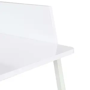 Berkfield Desk White 90x60x88 cm