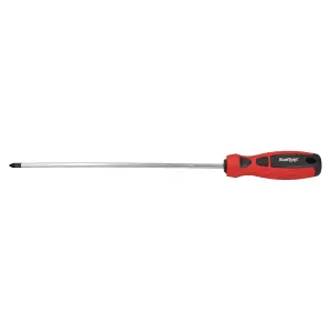 PZ2 x 250mm Pozi Electrical Screwdriver with Magnetic Tip and Rubber Handle