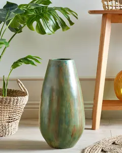 Decorative Vase AMFISA Ceramic Green