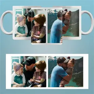 Personalised Photo Upload Mug - Two Photos