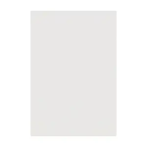 Kitchen Kit Slab Sample Kitchen Unit Cabinet Door 396mm - Ultra Matt White