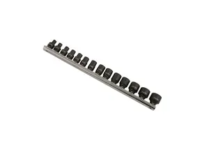 Laser 5961 14pc Impact Socket Rail Set 1/4" Drive 4-15mm