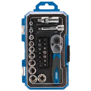 1/4" Square Drive Socket Set, 27 Piece 4778