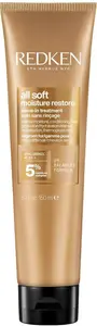 REDKEN All Soft Moisture Restore, Leave In Conditioning Moisture Boost Treatment, For Dry Hair, With Hyaluronic Acid, Hydrates And Adds Definition