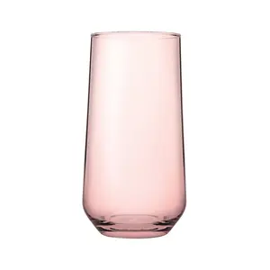 Audreyonna 470ml & 425ml Glass Set (Set of 12) Pink