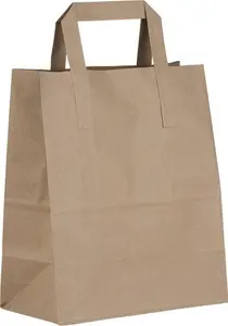 Large Kraft SOS Paper Carrier Bag - Case Of 250