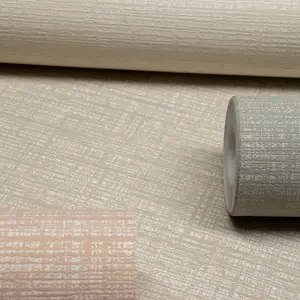 Grandeco Katsu Texture Plain Blown Wallpaper, Beige