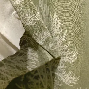 Woodland Trees Motif 100% Cotton Ready to Hang Eyelet Curtains