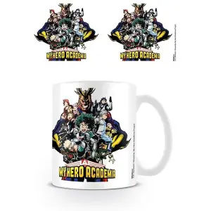 My Hero Academia Character Burst Mug White/Multicoloured (One Size)