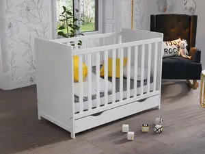 Matilda cot bed 120x60cm with drawer