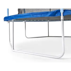 Plum Play 8ft Wave Springsafe Trampoline (Blue) - Free Attachable Mist Feature