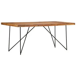 Ancheta Dining Table Brown