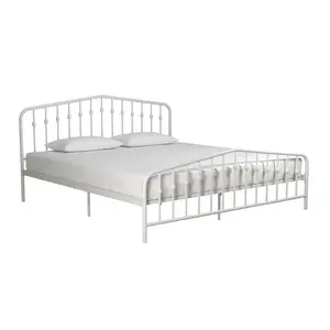 Holland Bed Frame White / Kingsize (5')