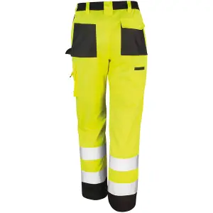 Result Safeguard Adults Unisex Hi Viz Cargo Trousers