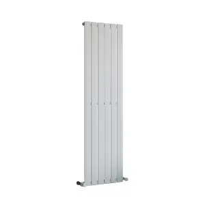 Ximax Vertirad Single HW160044W White Vertical Designer 2544BTU Radiator, (W)445mm x (H)1600mm