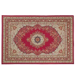 Area Rug 140 x 200 cm Red KARAMAN