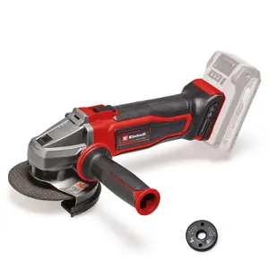 Einhell Cordless Angle Grinder 115mm 18V Power X-Change High Sustained Power Under Load TE-AG 18/115 Q Li - Body Only