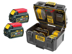 DeWalt DWST83470 Toughsystem 2 Charger Box 18v / 54v XR x 2 DCB546 6.0ah Battery