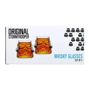 Set of 2 Original Stormtrooper Whiskey Glasses