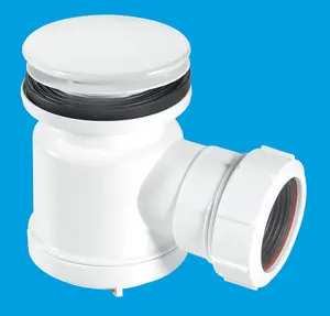 McAlpine STW1-M 19mm Water Seal Shower Trap with Universal Outlet