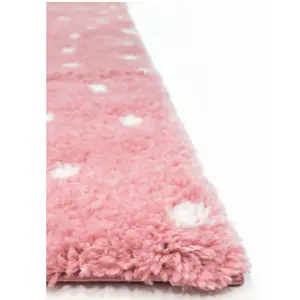 Snug Collection Spotty Shaggy Rugs  R467A