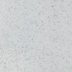 GoodHome 38mm Berberis Gloss White star sparkle effect Chipboard Kitchen Worktop, (L)3000mm